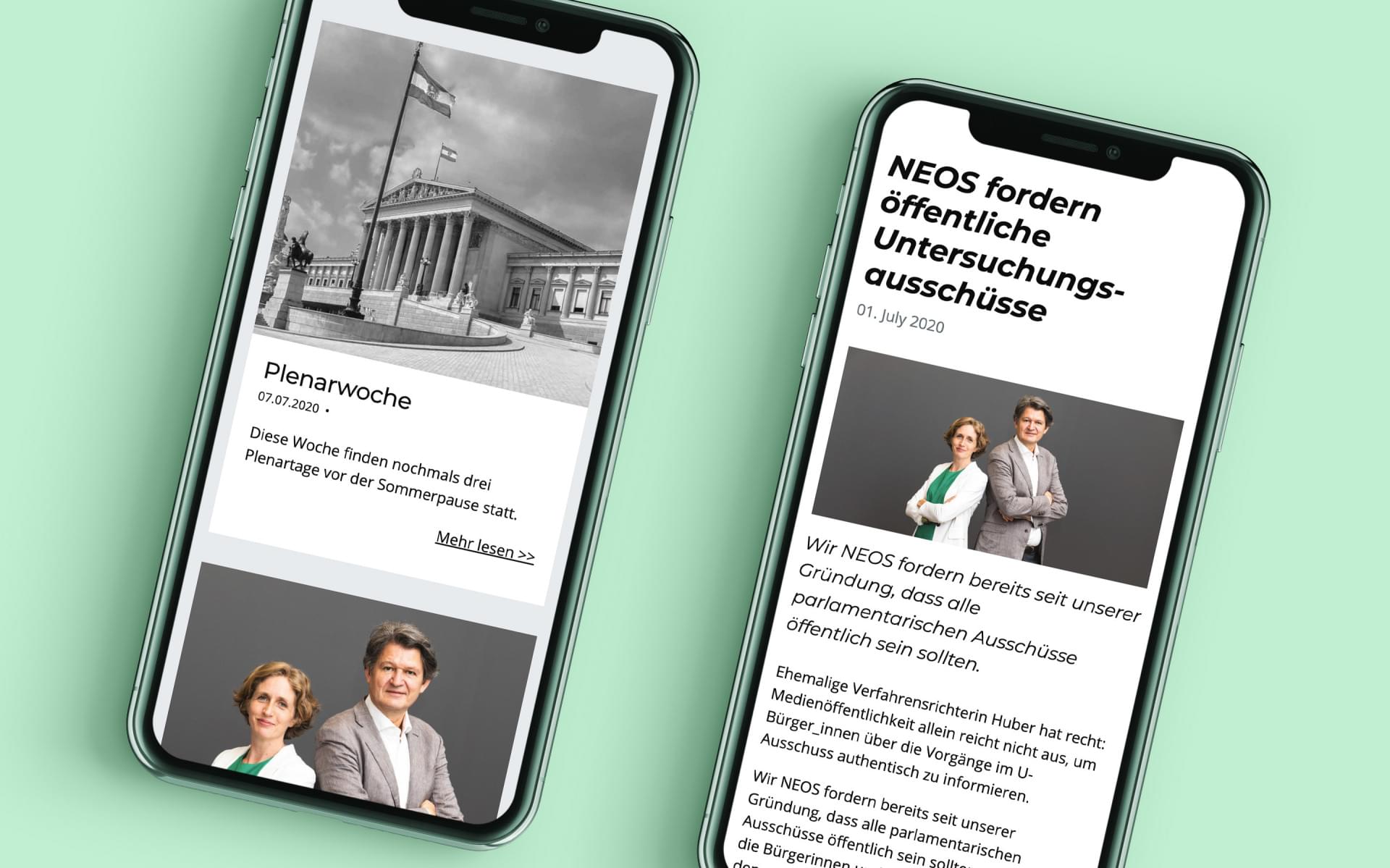 Integration der Neos2Go-App