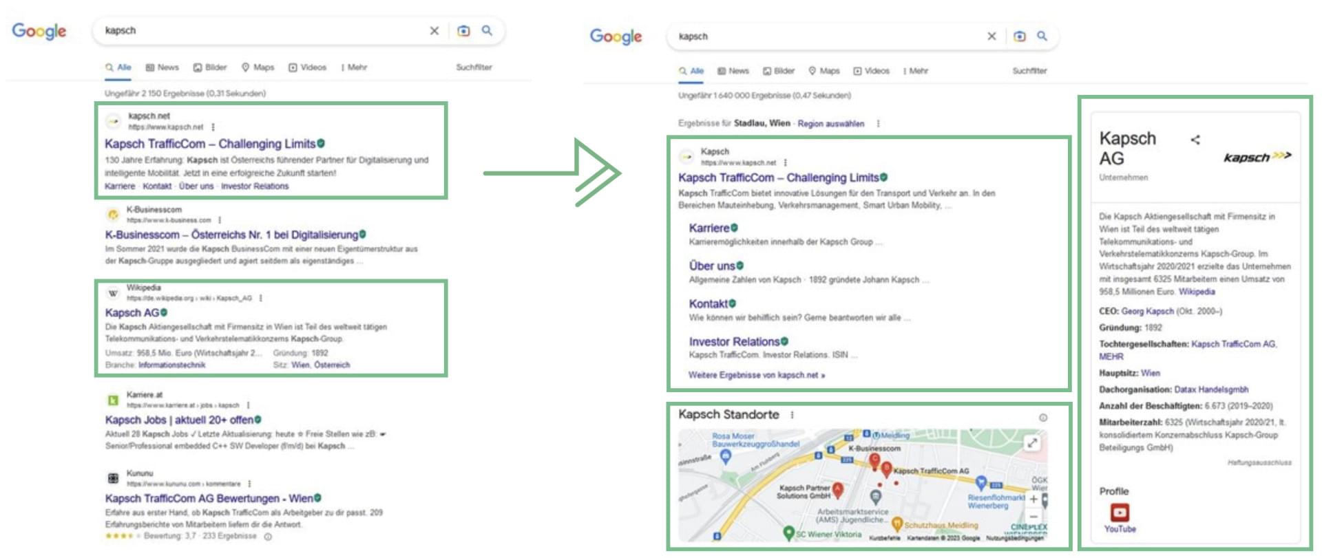 Kapsch Rich Snippets - Highlighted