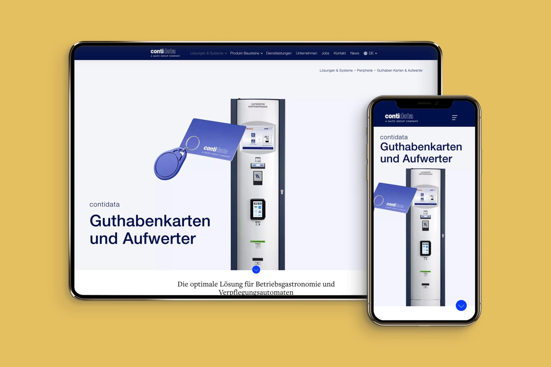 06-guthabenkarten-aufwerter-hero  tablet-mobile-yellow-mockup